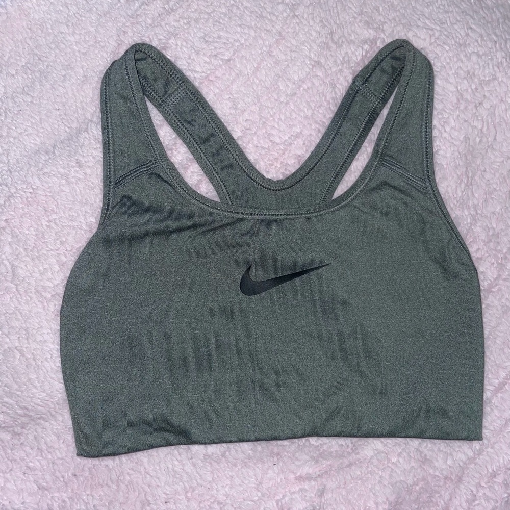 Nike Gray Sports Bra